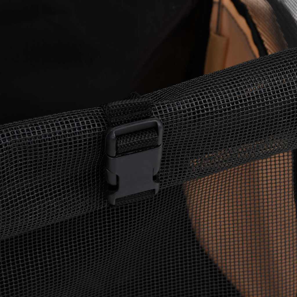 vidaXL Katzentrolley & Trolley für Haustiere 3-in-1 Faltbar Beige