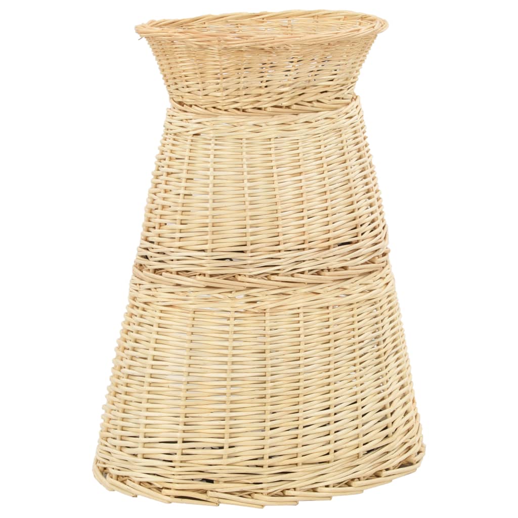 vidaXL 3-tlg. Katzenhöhlen-Set mit Kissen 47 x 34 x 60 cm Natur Weide