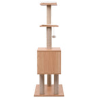 vidaXL Katzen-Kratzbaum mit Sisal-Kratzmatte 123 cm