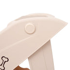 vidaXL Katzentreppe & Hundetreppe Klappbar Creme 62x40x49,5 cm