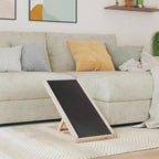 vidaXL Katzenrampe & Hunderampe Grau 100x40 cm Massivholz Tanne