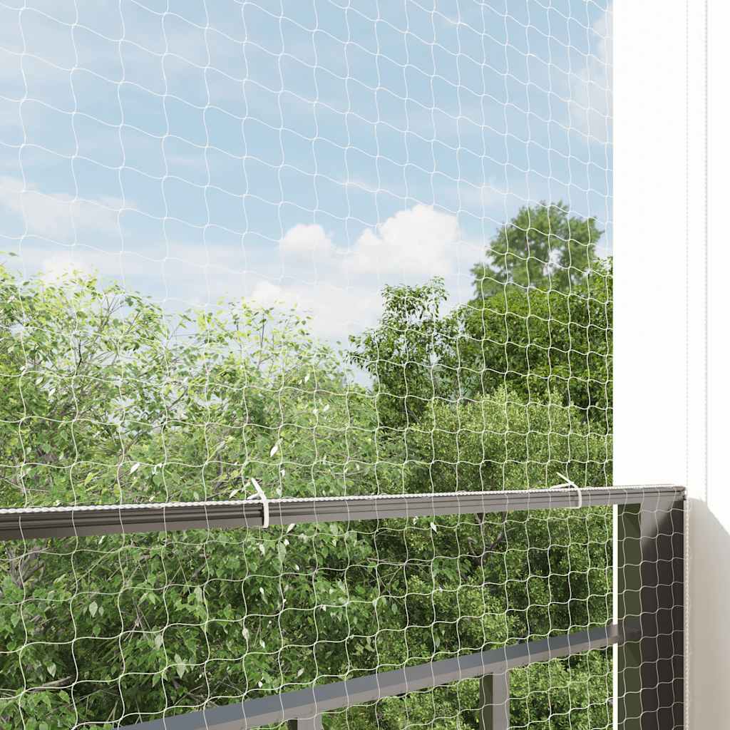 vidaXL Katzennetz Transparent 3x2 m Nylon