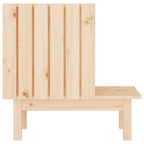 vidaXL Katzenhöhlenhaus 60x36x60 cm Massivholz Kiefer