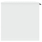 vidaXL Kommode mit Rückzugsort oder Katzenklo Weiß 60x40x40 cm Holzwerkstoff