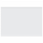 vidaXL Beistelltisch mit Katzen-Höhle Weiß 47x59x42 cm Holzwerkstoff