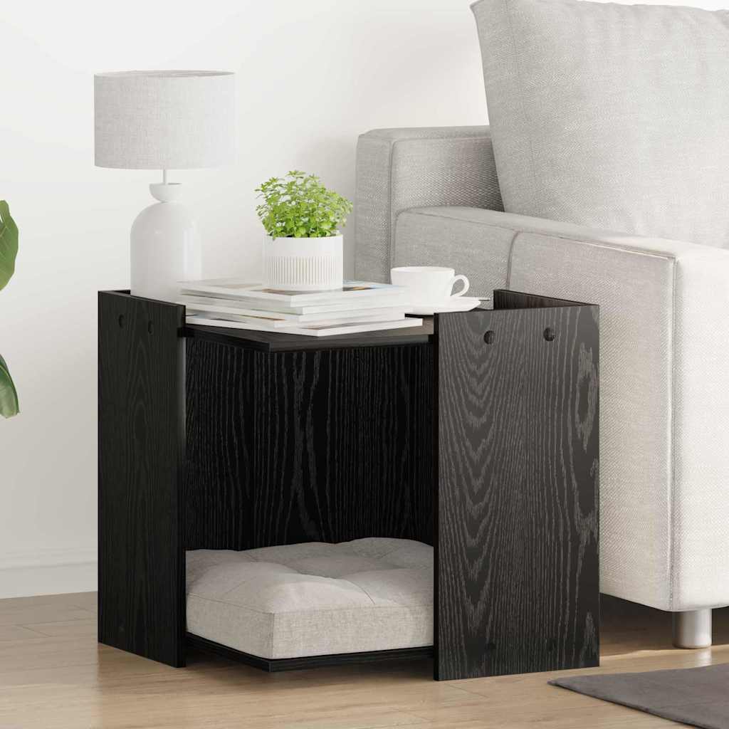 vidaXL Katzenklo Weiß 42x42x51 cm Holzwerkstoff