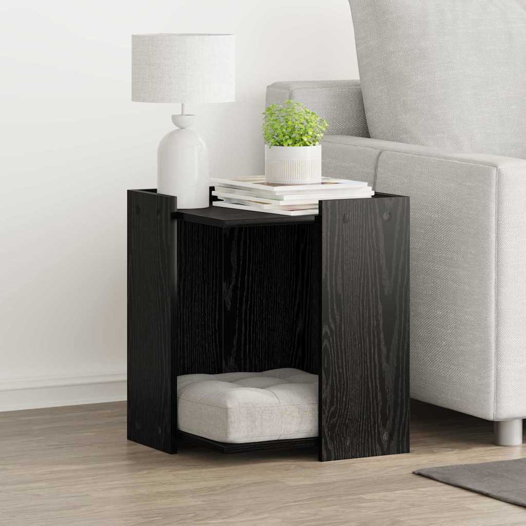 vidaXL Katzenklo Weiß 42x42x51 cm Holzwerkstoff